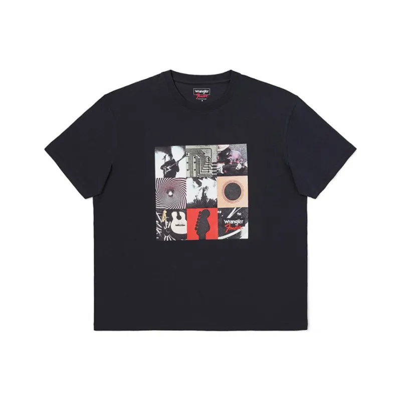 WRANGLER x FENDER T-Shirt Men's Black-0