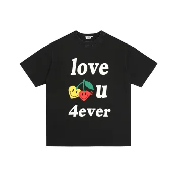 4EVER LAB T Shirts Unisex Washed Black