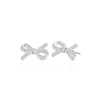 Lao Feng Xiang S999 Fine Silver Earrings Women's