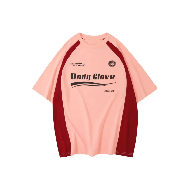 BODY GLOVE Drop Shoulder Sleeve T Shirt Unisex-12