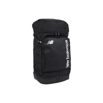 New Balance Synthetic Leather Backpack Unisex Black