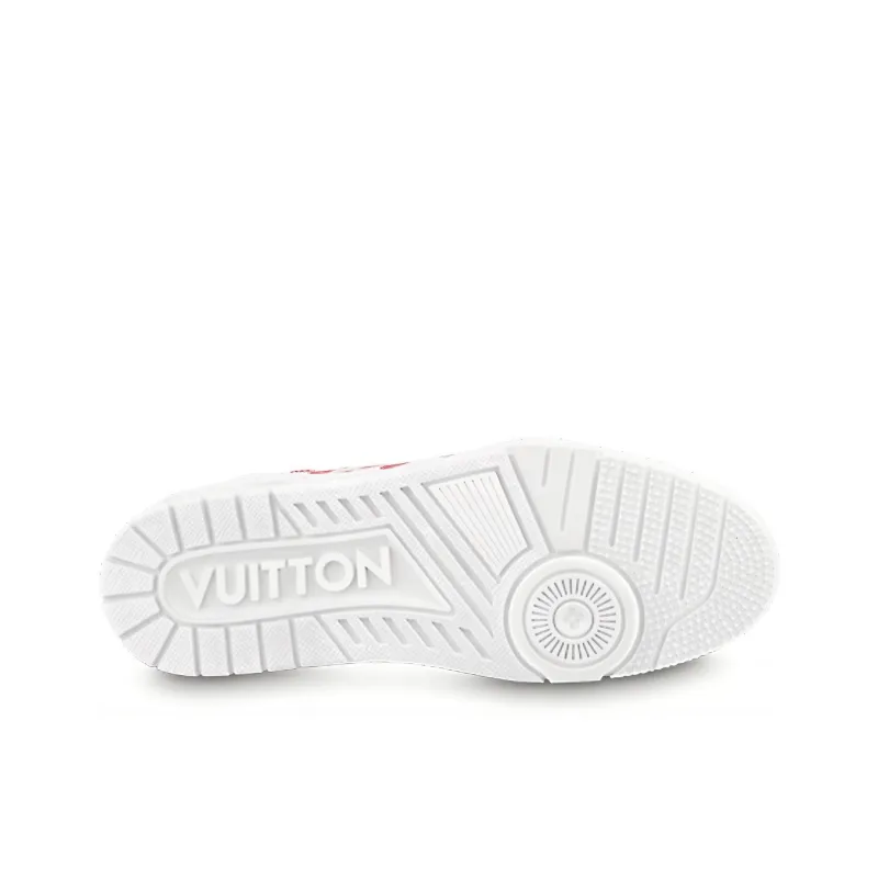 LOUIS VUITTON X Nigo Trainers 'Red White Plaid'-3