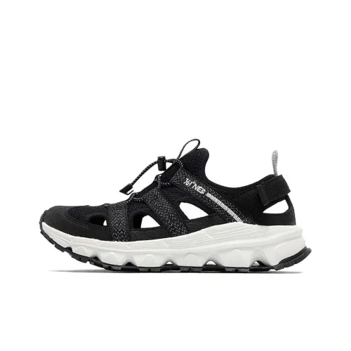 361° Anti Slip Wear Resistant River Trekking Shoes Women's Black