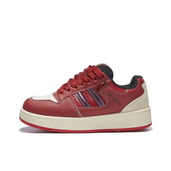 Little Red Man Anti Slip And Wear Resistant Height Increasing Low Top Skateboard Shoes Women's