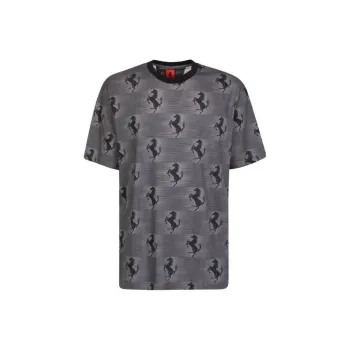 Ferrari T-Shirt Men's Charcoal Black