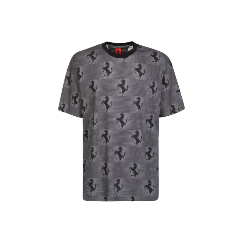 Ferrari T-Shirt Men's Charcoal Black-0