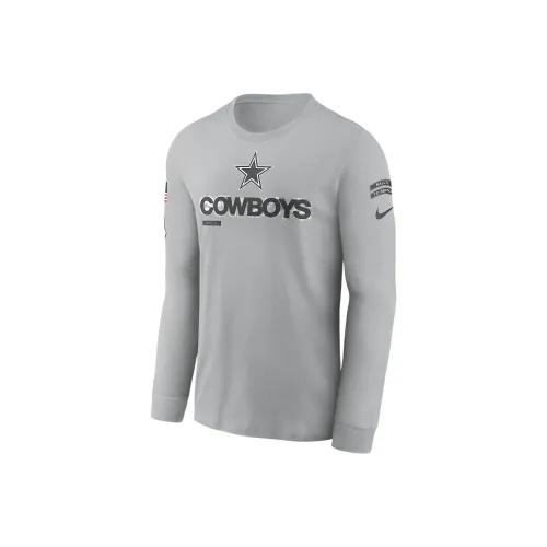 Nike Dallas Cowboys Salute To Service Mascot Edge Legend Men's Nike Nfl Long Sleeve T Shirt