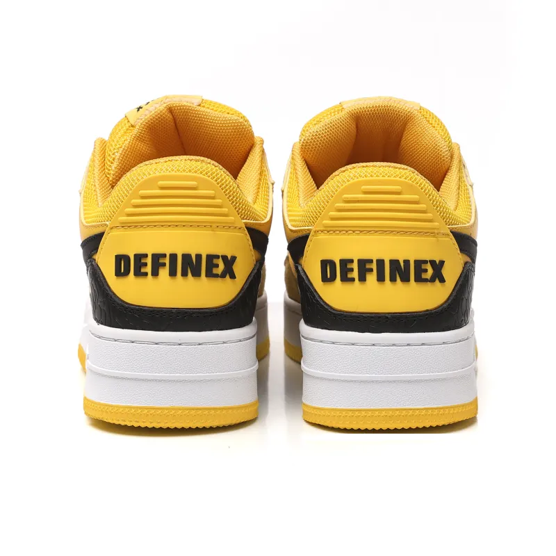 DEFINEX Low-Top Skateboard Shoes Unisex White-38