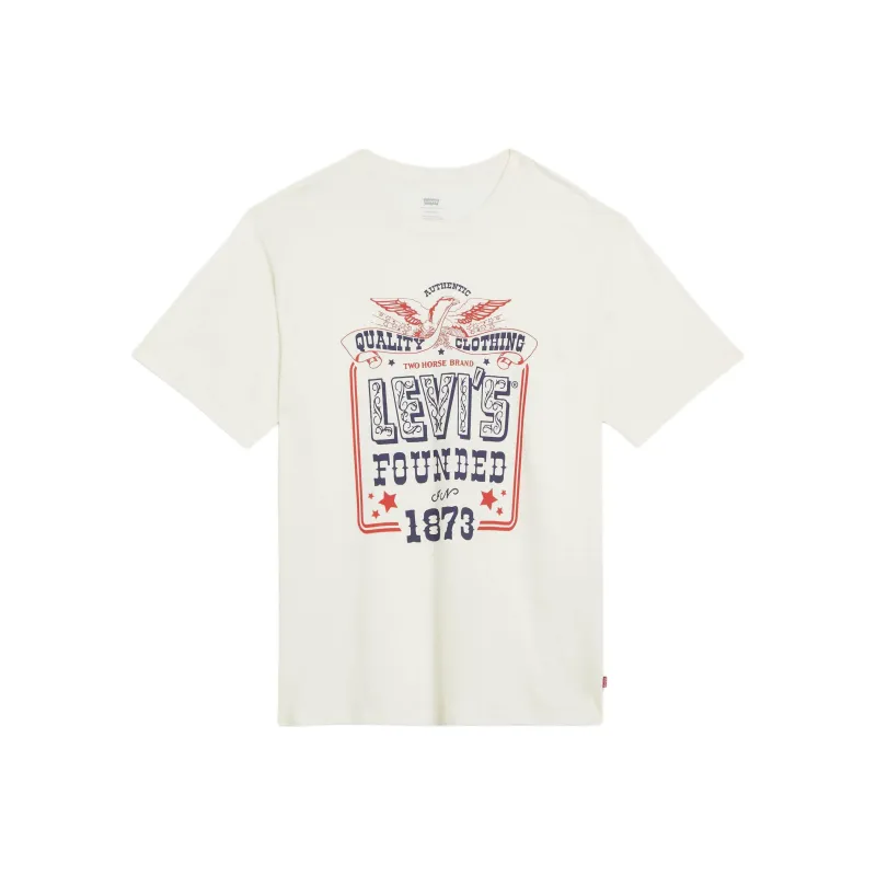 Levis T Shirts Men White-0