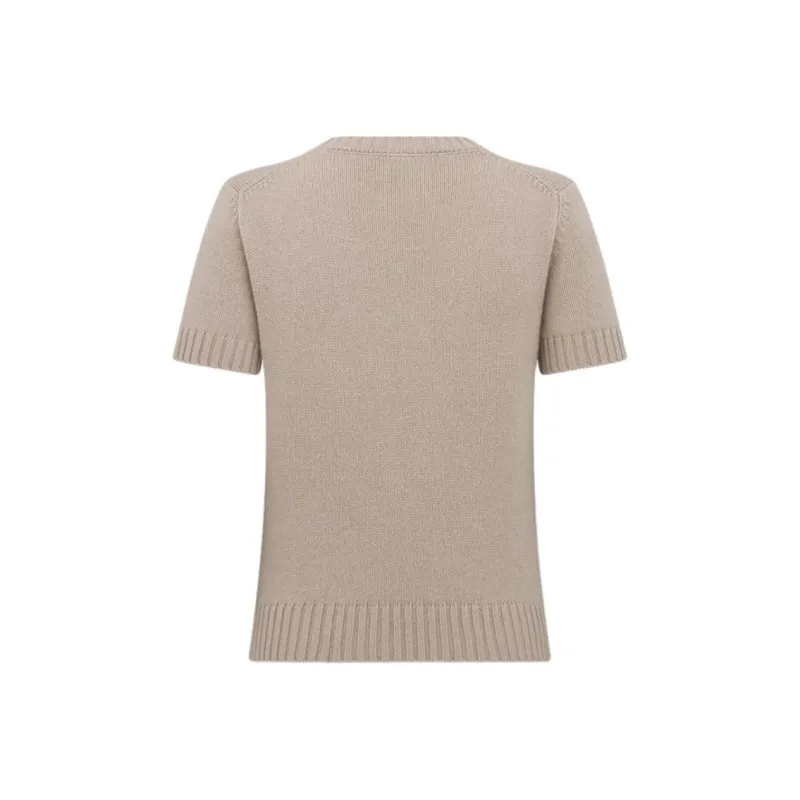 DIOR SS25 Cashmere Sweater Women's Khaki-1