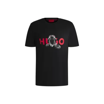 HUGO BOSS Logo print T shirt
