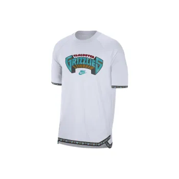 Nike Memphis Grizzlies Hardwood Classics Men's Nike Dri FIT Nba Short Sleeve Pregame Top