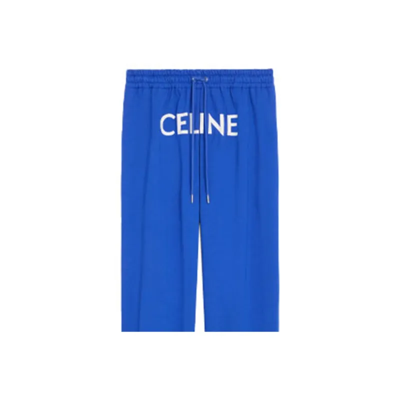 CELINE Track Pants In Cotton Fleece-2
