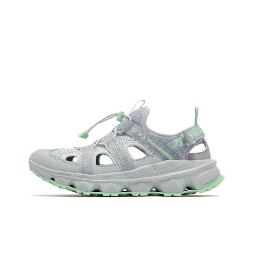 361° Anti Slip Wear Resistant River Trekking Shoes Women's Gray Green
