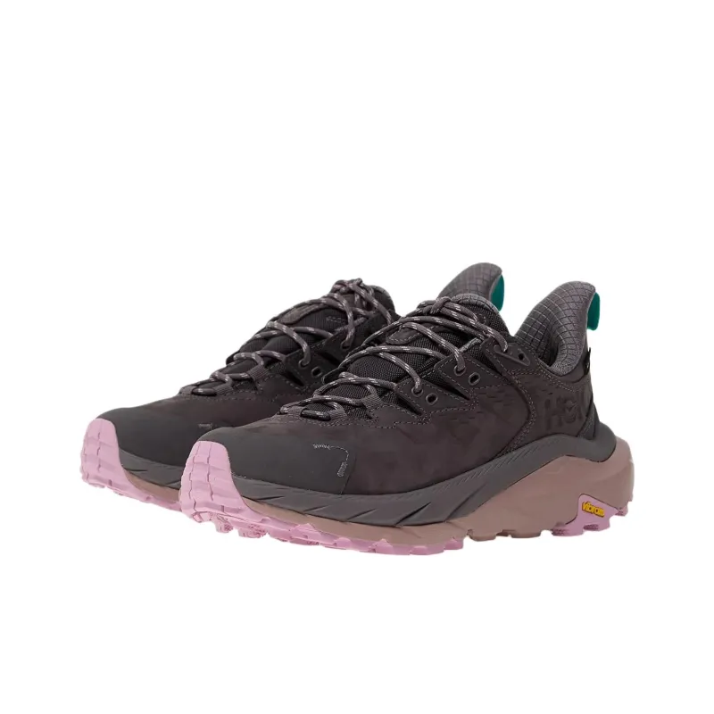 HOKA ONE ONE Kaha 2 Waterproof And Breathable Lightweight Low Top Outdoor Shoes Women's Umber-3