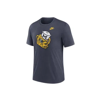 Nike Michigan Wolverines Blitz Evergreen Legacy Primary Men's Nike College T Shirt