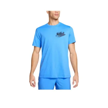 Nike Dri Fit T Shirt Men's University Blue