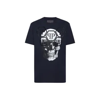 PHILIPP PLEIN Ss Stones Skull T shirt