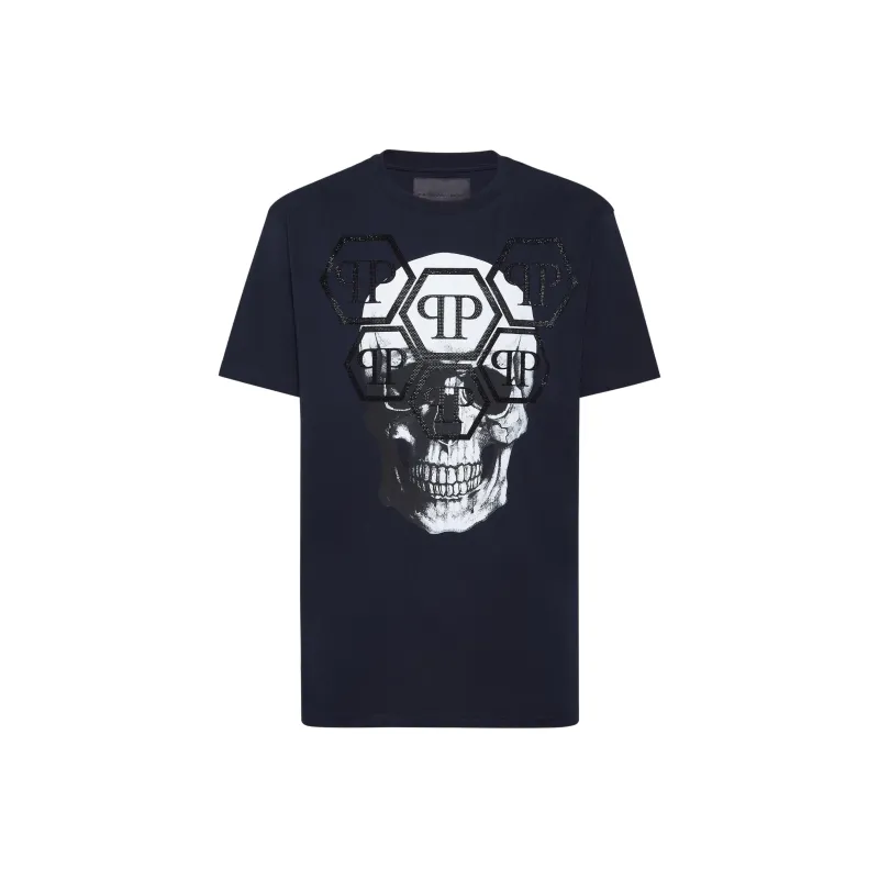 PHILIPP PLEIN Ss Stones Skull T shirt-0