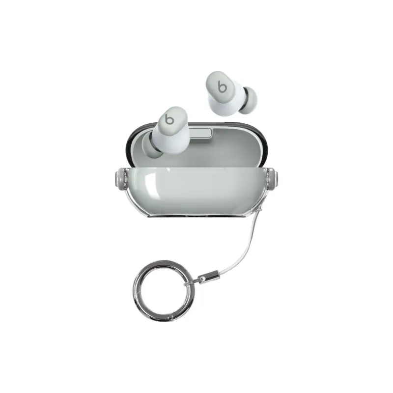 Tong Tong Rabbit Compatibility With Magic Sound Beats Solo Buds TPU Transparent Creative Lock Headphone Cases-7