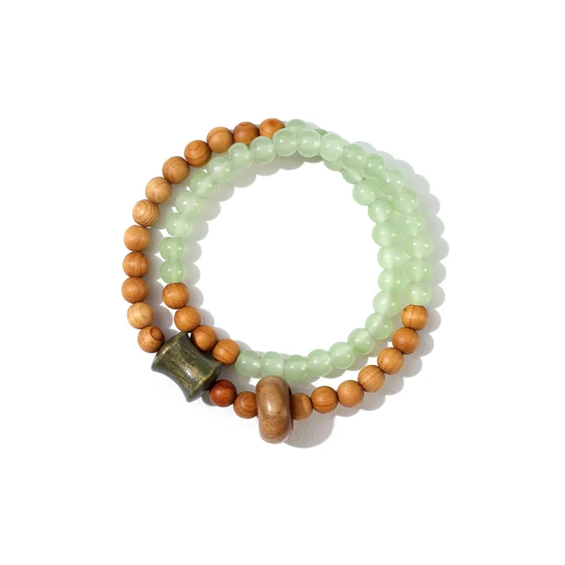 MIDNIGHT MOMENT Sandalwood Bracelets Unisex-0
