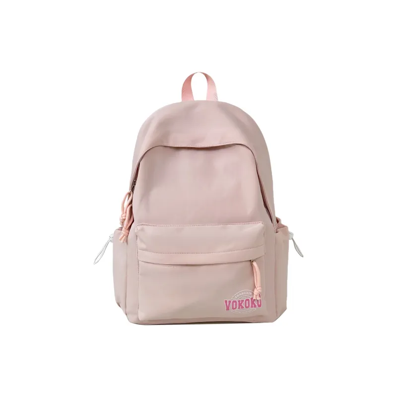 OUZIHUANG Nylon Backpack Large Size Unisex Multicolor-11