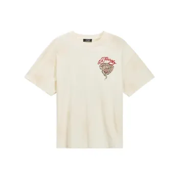 Ed Hardy FW24 T Shirt Men's Ivory White