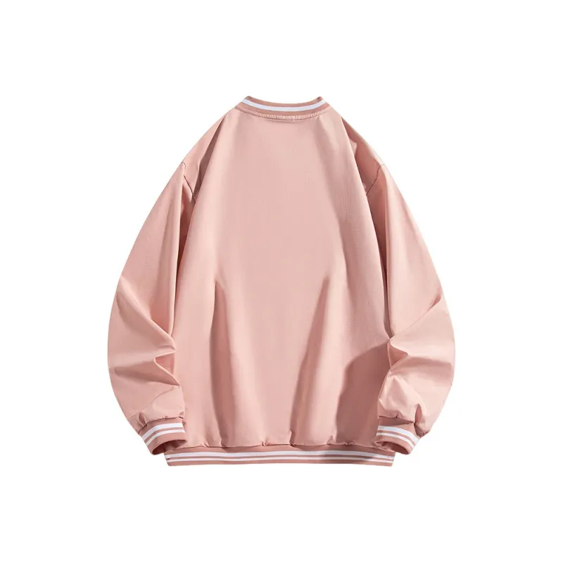 M MAICCO Sweatshirt Unisex Black/Burgundy Red/Sky Blue/Oat Gray/Peach Pink/Haze Blue-11