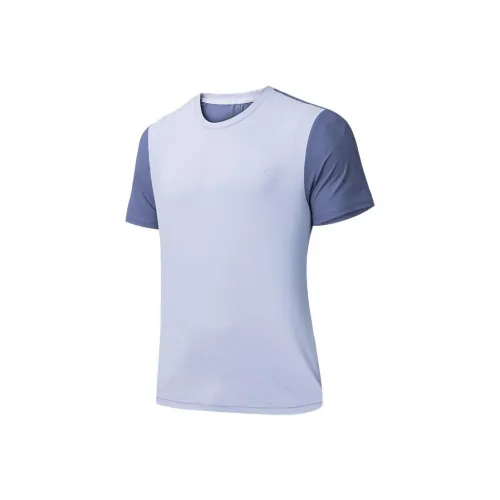 Anta Variety Training Collection T Shirt Men's Light Smoke Blue/Misty Tower Blue