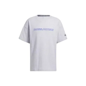 Adidas x Daniel Patrick HOOPS T-Shirt Men's Light Gray Mixed Color