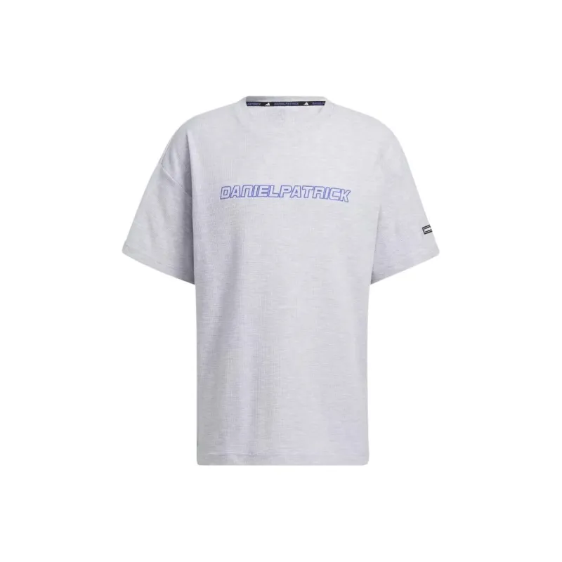 Adidas x Daniel Patrick HOOPS T-Shirt Men's Light Gray Mixed Color-0