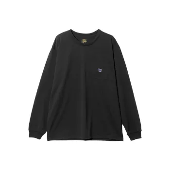 Needles SS25 T Shirt Unisex Black