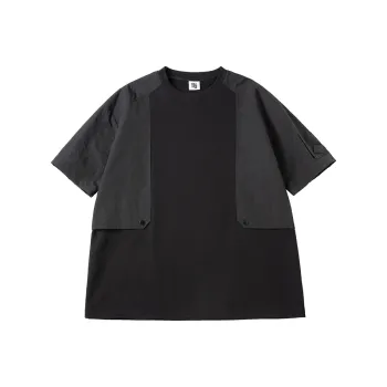 AOGZ T Shirts Unisex Black