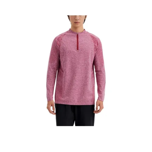 DECATHLON DOMYOS T Shirt Men's Burgundy Red Soil