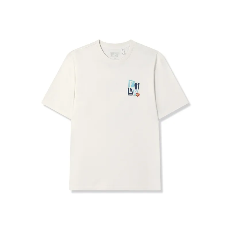 FILA ORIGINALE T Shirt Unisex Steam White-0
