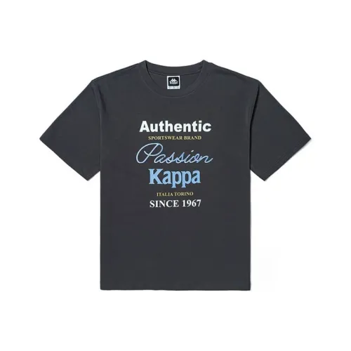 Kappa PLAYER T-Shirts Men Reinforced Steel Gray-1107
