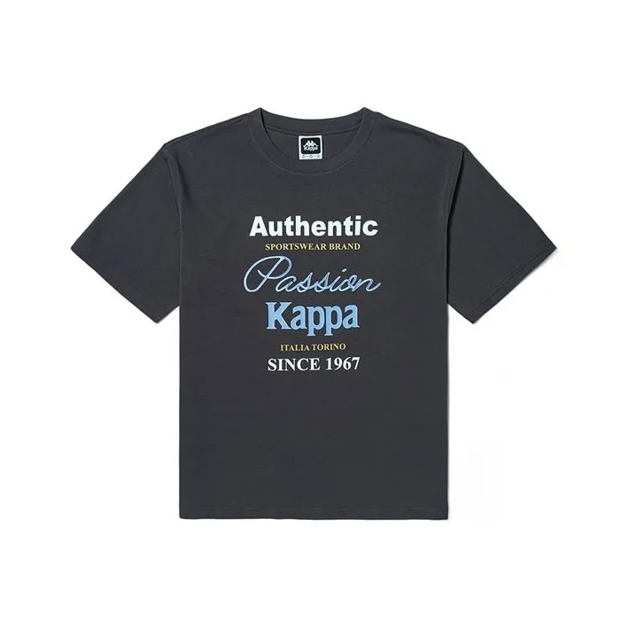 Kappa PLAYER T-Shirts Men Reinforced Steel Gray-1107-0