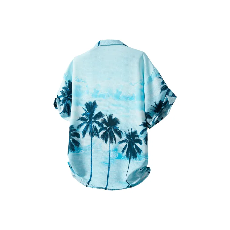 ARCANEFUNK Shirt Unisex Hawaii Blue-1