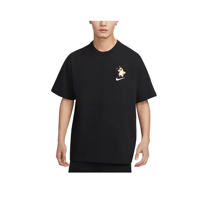 Nike T Shirts Men Black-0