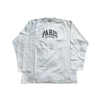 Balenciaga T Shirt Regular Fit Men's White