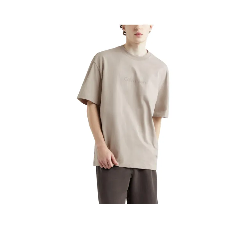 CALVIN KLEIN T Shirt Men's Light Khaki-0