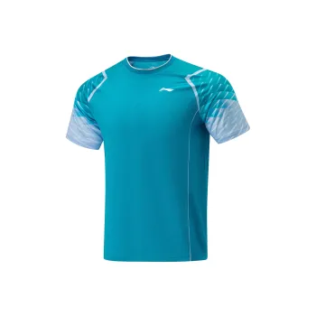 LiNing Regular T-Shirt Unisex Blue