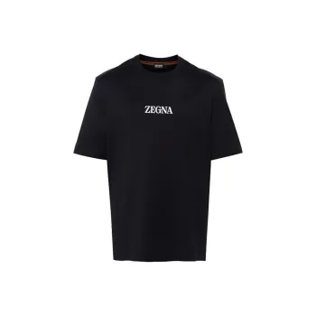 Zegna T Shirt Men's Marine Blue