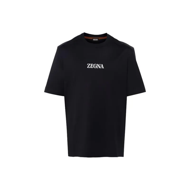 Zegna T Shirt Men's Marine Blue-0