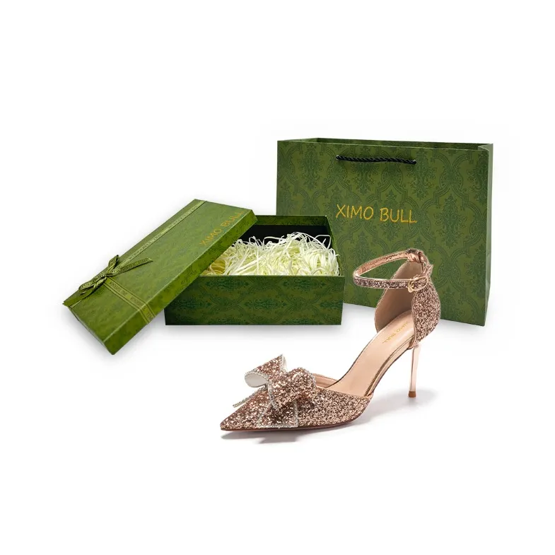 XIMO BULL Slim Heel High Heels Women's-39