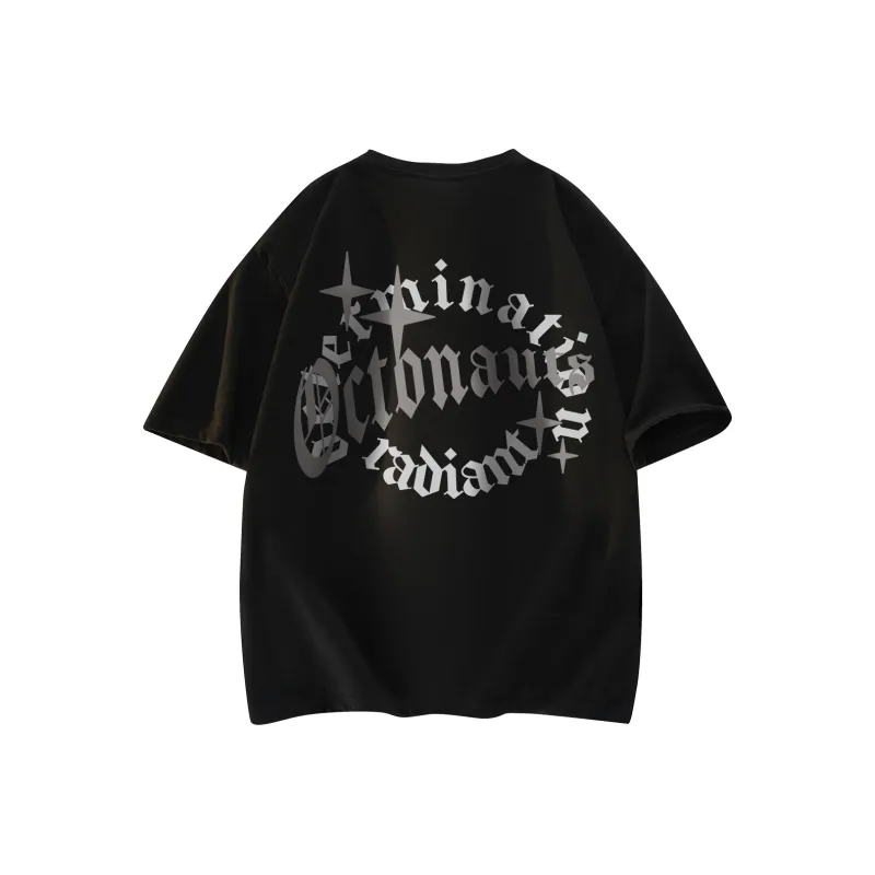 Small Columns Under The Sea T Shirt Unisex White-7