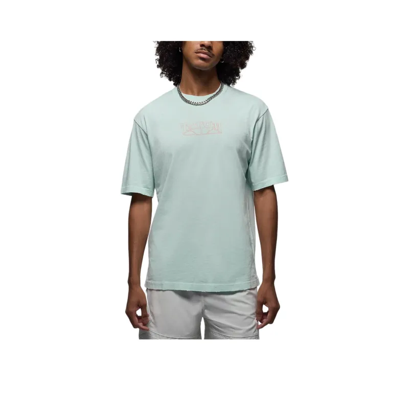Jordan Jayson Tatum Series T-Shirt Men's Spruce Halo/Chalcopyrite Green-0