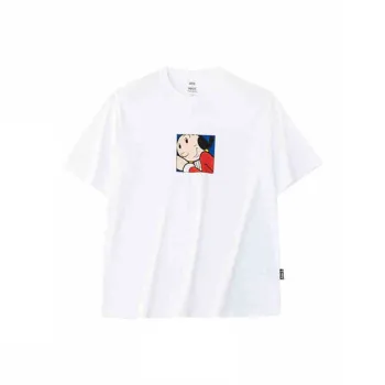 CHAOJIANTA x DALISHUISHOU,LIANMINGKUAN T Shirt Unisex Snowflake White