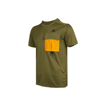 Adidas T Shirts Men Green