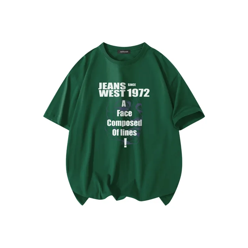 JEANSWEST T Shirt Unisex Dark Blue-14